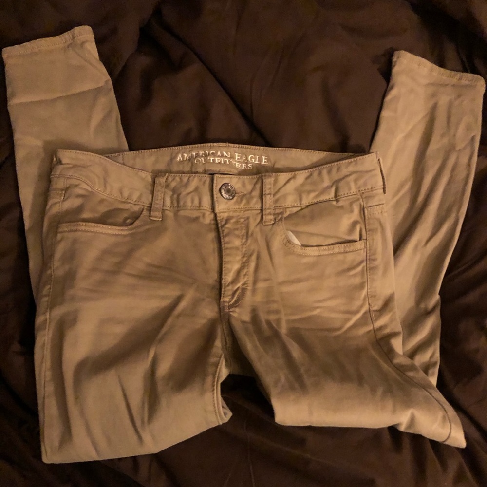 American eagle khakis 8